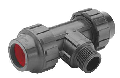 Hydraulikanschluss - 3/4" - STP GROUP - Einschraub / T / Kunststoff