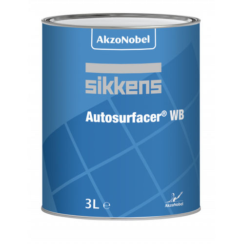 Polyester-Dichtmasse - Autosurfacer WB - SIKKENS - für das Nassschleifen / für Aluminiumblech