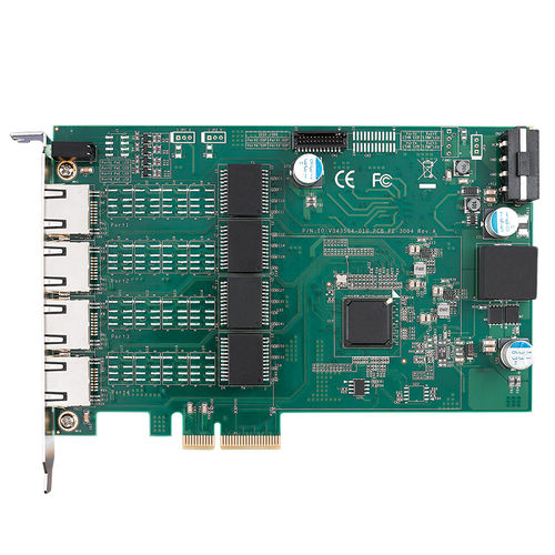 PCI-Express-Schnittstellenkarte - PE-3004 - Vecow Co., Ltd. - Ethernet / LAN / Industrie