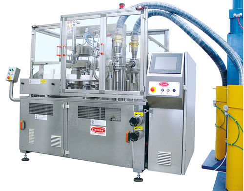 Füll- und Verschließanlage / Kartuschen - S440 - TGM TECNOMACHINES - automatisch / volumetrisch / Dreh