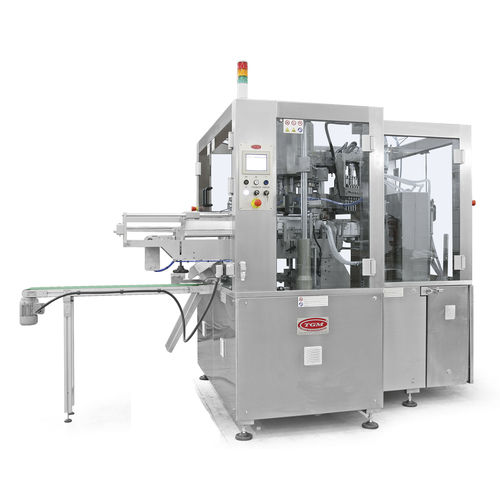 Automatische Abfüllmaschine mit Traysealer - N500 - TGM TECNOMACHINES - Kartuschen / für Flüssigkeiten