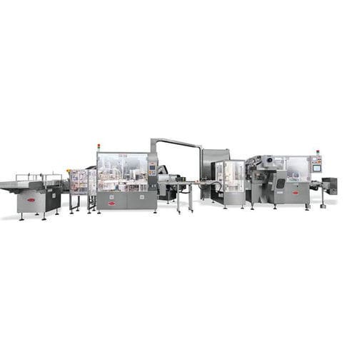 Abfüll- und Schraubverschlussanlage / Monoblock - M100-2 - TGM TECNOMACHINES - für Flaschen / zum Füllen
