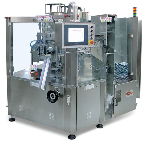 Automatische Füll- und Verschließmaschine - P300 - TGM TECNOMACHINES - Rundlauf / für Pharmaprodukte / für Lebensmittel