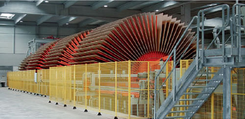 Schutzzaunsystem - Basic series - Satech Safety Technology spa - Maschendraht