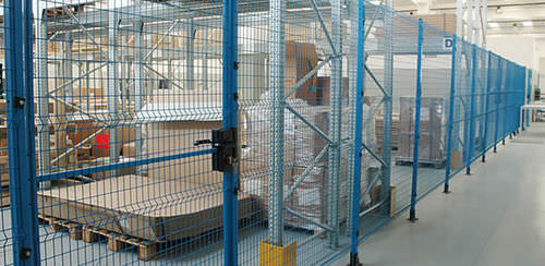 Schutzzaunsystem - MDF series - Satech Safety Technology spa - Maschendraht