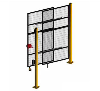 Schiebetür - Satech Safety Technology spa - faltbar / Metall / für den Innenbereich
