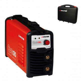 MMA-Schweißgerät - CORE 130I + MALETIN - SOLTER® - einphasig / tragbar / Inverter