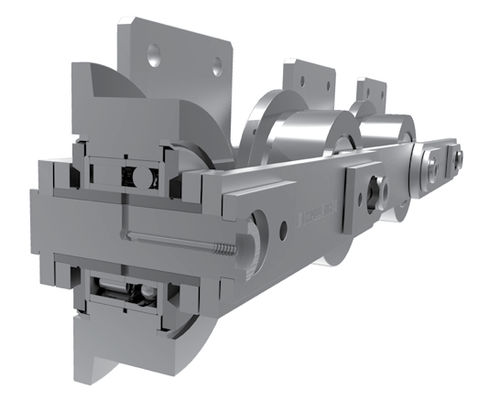 Edelstahl-Förderkette - Z series - Challenge Power Transmission Plc - Rollen / Glied / mit Rollen