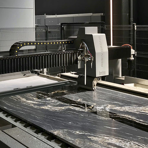 Roboter zum Auftragen von Kunstharz - Resindrone - Breton SpA | Advanced technologies and materials - Portal / 4-Achs / Oberflächenbehandlung