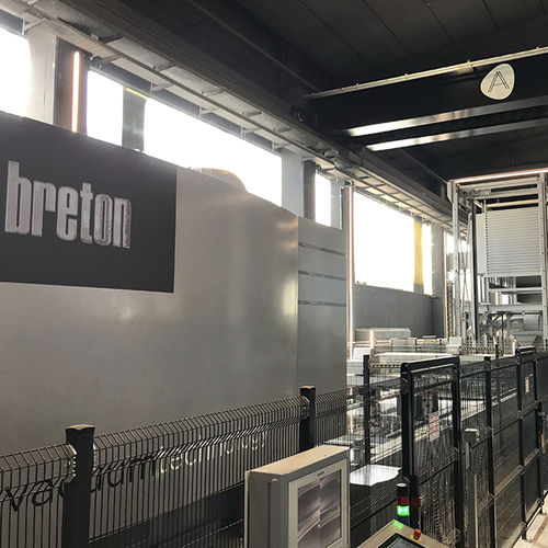 Oberflächenbehandlungsanlage durch Trocknung - Hyperock - Breton SpA | Advanced technologies and materials - für Steinplatten / für Marmor