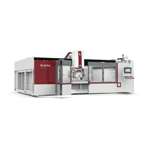 CNC-Brückensäge - Trinity series - Breton SpA | Advanced technologies and materials - 5-Achs / für Stein / für Marmor