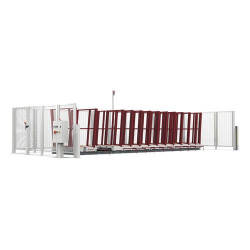 Vertikales halbautomatisches Lagersystem - Vertika series - Breton SpA | Advanced technologies and materials - für Granitplatten / für Steinplatten / Marmorplatten