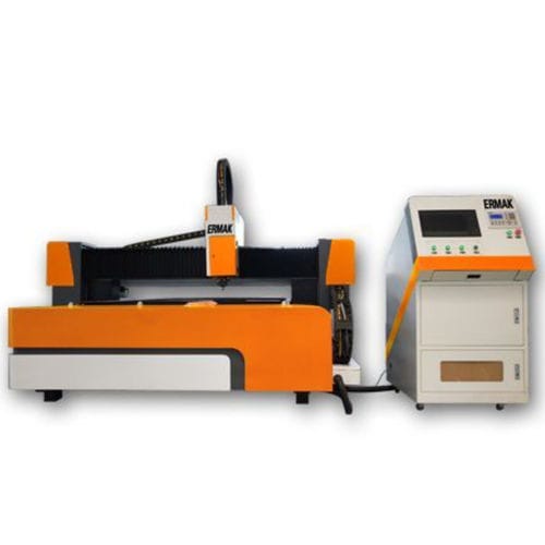 Laser-Schneidemaschine - ERMAK CNC MACHINES (NANTONG) CO LTD - für Aluminium / für Edelstahl / für Karbonstahl