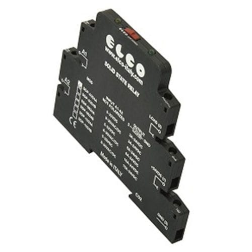 Statisches Relais / für DIN-Schiene - S series - EL.CO. - AC / DC / schmal