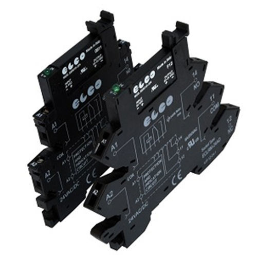 Statisches Relais / für DIN-Schiene - E series - EL.CO. - 240 V AC / 24 VDC / 48 VDC