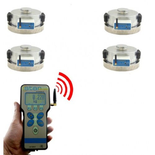 Druckkraft-Wägezelle - SENSEL MEASUREMENT - Pancake-Typ / digital / für Trichter
