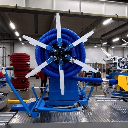 Wickelmaschine für Spulen - ED160x3_DC_EF - MECASOFT - Rohr / automatisch / mit Längenmessgerät