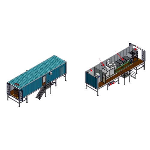 Röntgensortiersystem - Comex - automatisch / für Container