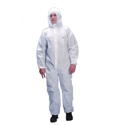 Antistatischer Overall - PROTEX 4000 - IRUDEK 2000 S.L. - für die Medizintechnik / für die Arbeit in Kernkraftwerken / zur Asbestentsorgung