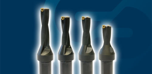 Bohrer mit austauschbaren Wendeschneidplatten - SAU TOOL S.p.A. - Mehrzweck / Hartmetall / Spiral