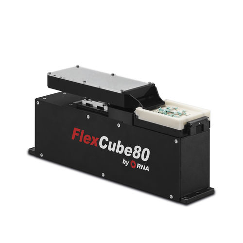 Vibrationsbeschicker - FlexCube 80 - RNA Automation Ltd - flexibel / für Schüttgut / für Teile