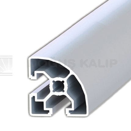 Aluminiumprofil - 1.1.10.045045.08 - Dogus Kalip Metal ve Form San. Dis Tic. Ltd. Sti. - gebogen / für Industrieanwendungen