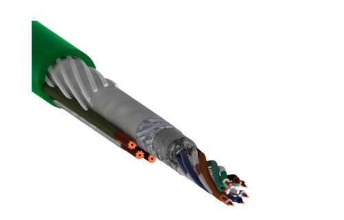 Datenkabel elektrisch - SKDP03-T - SAMCON Prozessleittechnik - Ethernet / Gigabit-Ethernet / ölbeständig
