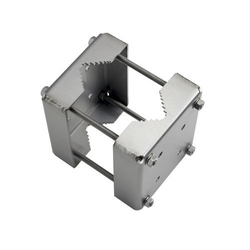 Halterung für Pfeiler - PMB-VA0/1/2 - SAMCON Prozessleittechnik - für Kamera / Edelstahl