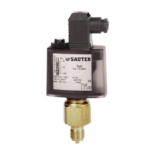 Druckschalter für Flüssigkeiten - DSA14 series - Fr. Sauter AG - für Dampf / für Gas / Messing