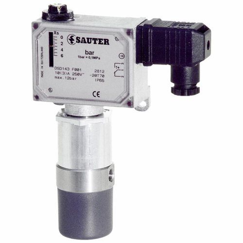 Differentialdruckschalter - DSD series - Fr. Sauter AG - für Flüssigkeiten / für Gas / für Dampf