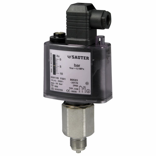 Druckbegrenzer für Gas - DS series - Fr. Sauter AG - für Dampf / Messing / Edelstahl