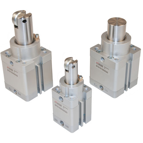 Stopperzylinder - ST series - A&T Fluid solutions - pneumatisch / Kolben / mit Magnetkolben