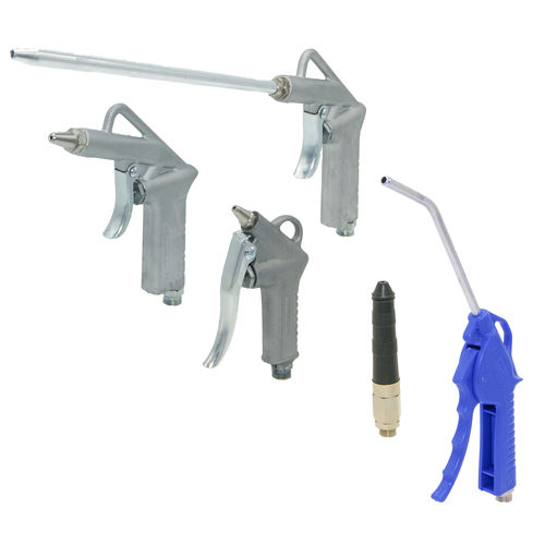 Aluminium-Druckluftpistole - PI series - A&T Fluid solutions - Verbundwerkstoff / gerade Düse / Metalldüse