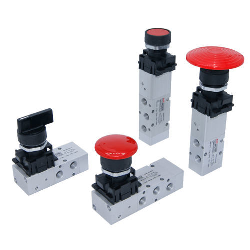 Pneumatik-Wegeventil / Schieber - AP series - A&T Fluid solutions - mit manueller Bedienung / 3/2-Wege / 5/2-Wege