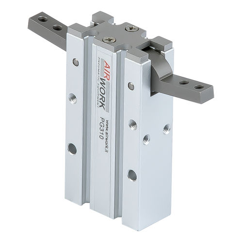 180°-Winkel-Greifzange - PG - A&T Fluid solutions - pneumatisch / 2 Backen / für Materialumschlag