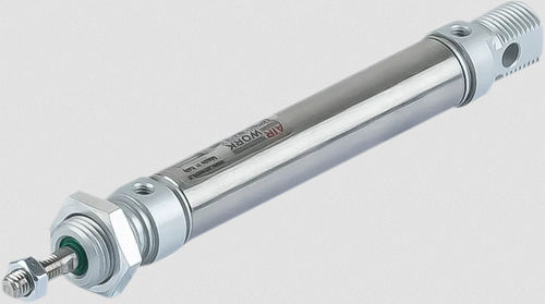 Pneumatikzylinder - MC series - A&T Fluid solutions - Kolbenstangen / doppeltwirkend / einfachwirkend