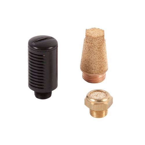 Druckregel-Schalldämpfer - SI series - A&T Fluid solutions - für Verdichter / Bronze / Kunststoff