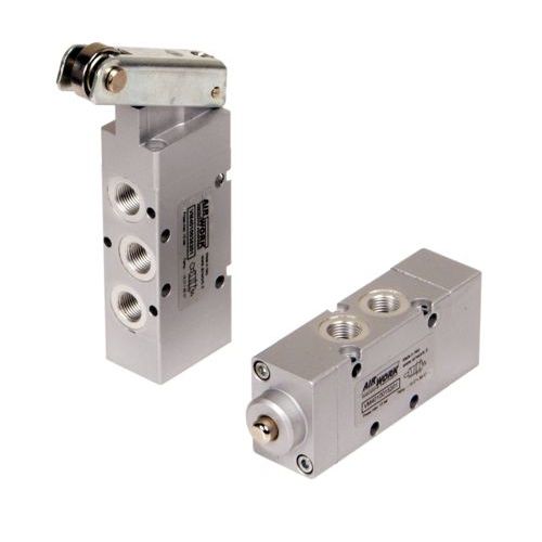 Pneumatik-Wegeventil / Schieber - VMEC - A&T Fluid solutions - mechanisch betätigt / 3/2-Wege / 5/2-Wege