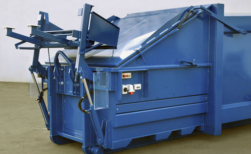 Holzmüllpresse - Höcker Polytechnik - Glas / für Karton / Papier