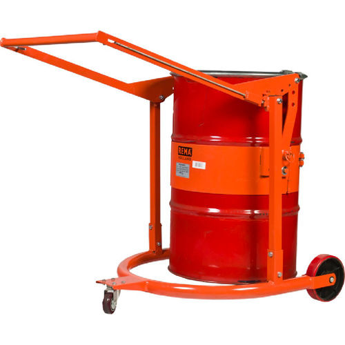 Wagen für Materialumschlag - DM-365 - REMA Hollande B.V. - Stahl / für Fässer / mit Lenkrolle