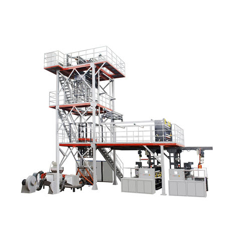 Mehrschicht-Coextrusionsanlage - M2B-1700Q  - Jinming Machinery (Guangdong) Co., Ltd. - Blasfolien / für TPU / für Barrierefolie
