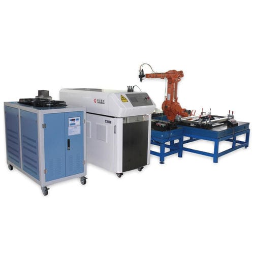 Faserlaser-Schweißmaschine - GHJ-D300, 600GX  - Golden Laser Co., Ltd - Hochfrequenz / robotisiert / für 3D-Form