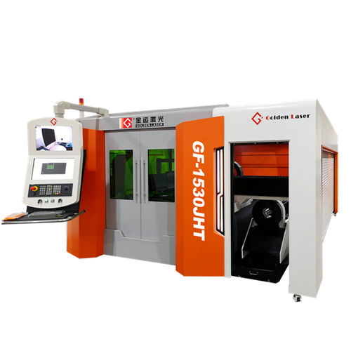 Faserlaser-Schneidemaschine - GF-1530JHT - Golden Laser Co., Ltd - für Metall / für Blech / Rohr