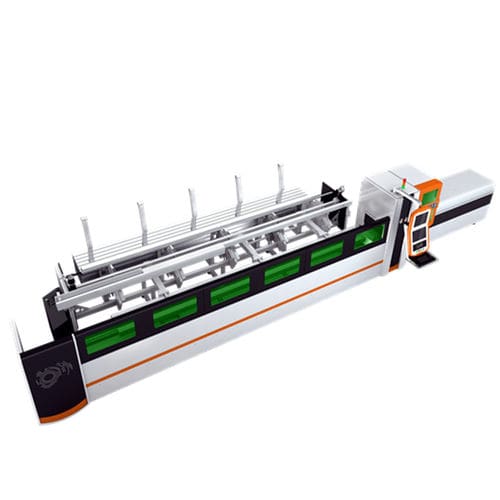 Faserlaser-Schneidemaschine - P1260A - Golden Laser Co., Ltd - für Metall / Rohr / für Metallmöbel