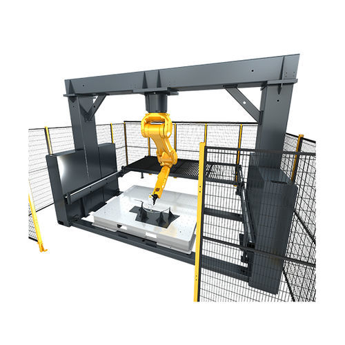 Robotisierte Schneidemaschine - RN series - Golden Laser Co., Ltd - Faserlaser / für Aluminium / für Edelstahl
