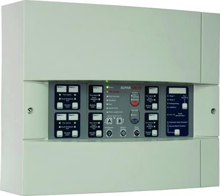 Steuerungseinheit für Feueralarm - ALPHA 4/8/12 - detectomat GmbH - automatisch / modular