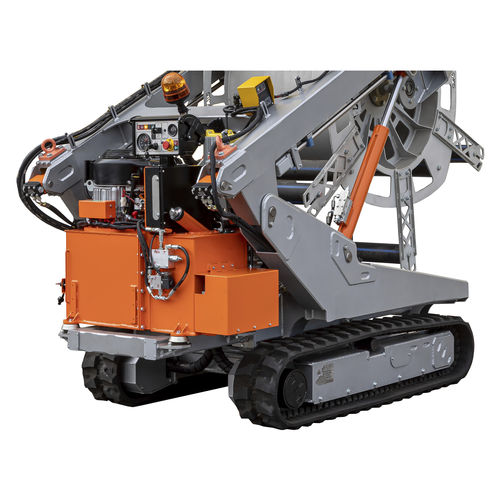 Chassis für Baustellenmaschine / auf Raupen - SM4 - Gemmo Group s.r.l. - motorisiert