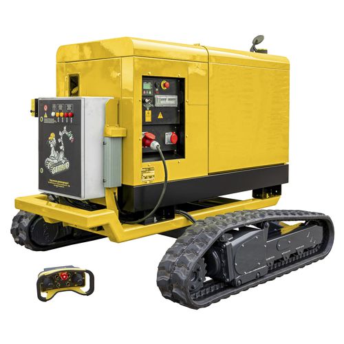 Chassis für Baustellenmaschine / auf Raupen - Gemmo Group s.r.l. - motorisiert / für Stromaggregate