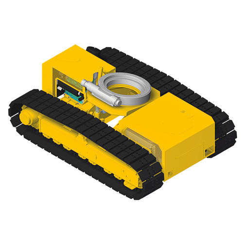 Chassis für Baustellenmaschine / auf Raupen - DPB - Gemmo Group s.r.l. - für schwergewichtige Fahrzeuge