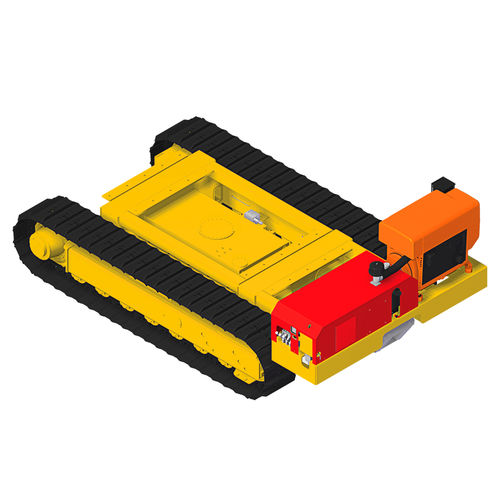Chassis für Baustellenmaschine / auf Raupen - EPB - Gemmo Group s.r.l. - Betonpumpen